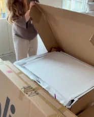 Seinäpeili IBOS 113 cm 55 cm Metalli Musta_1171484