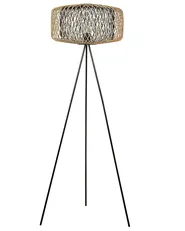 Floor Lamp JAVARI Bamboo Brown/ Black_868579