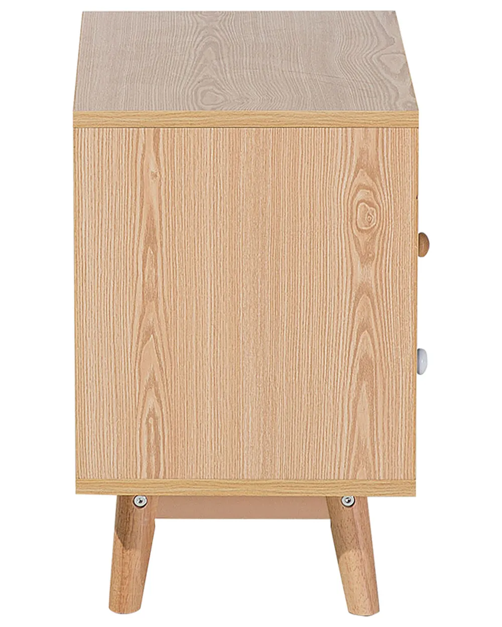 2 Drawer Bedside Table FARGO Light Brown_692810