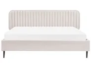 Bed Velvet BRIN 180 x 200 cm (EU Super King) Beige_942080
