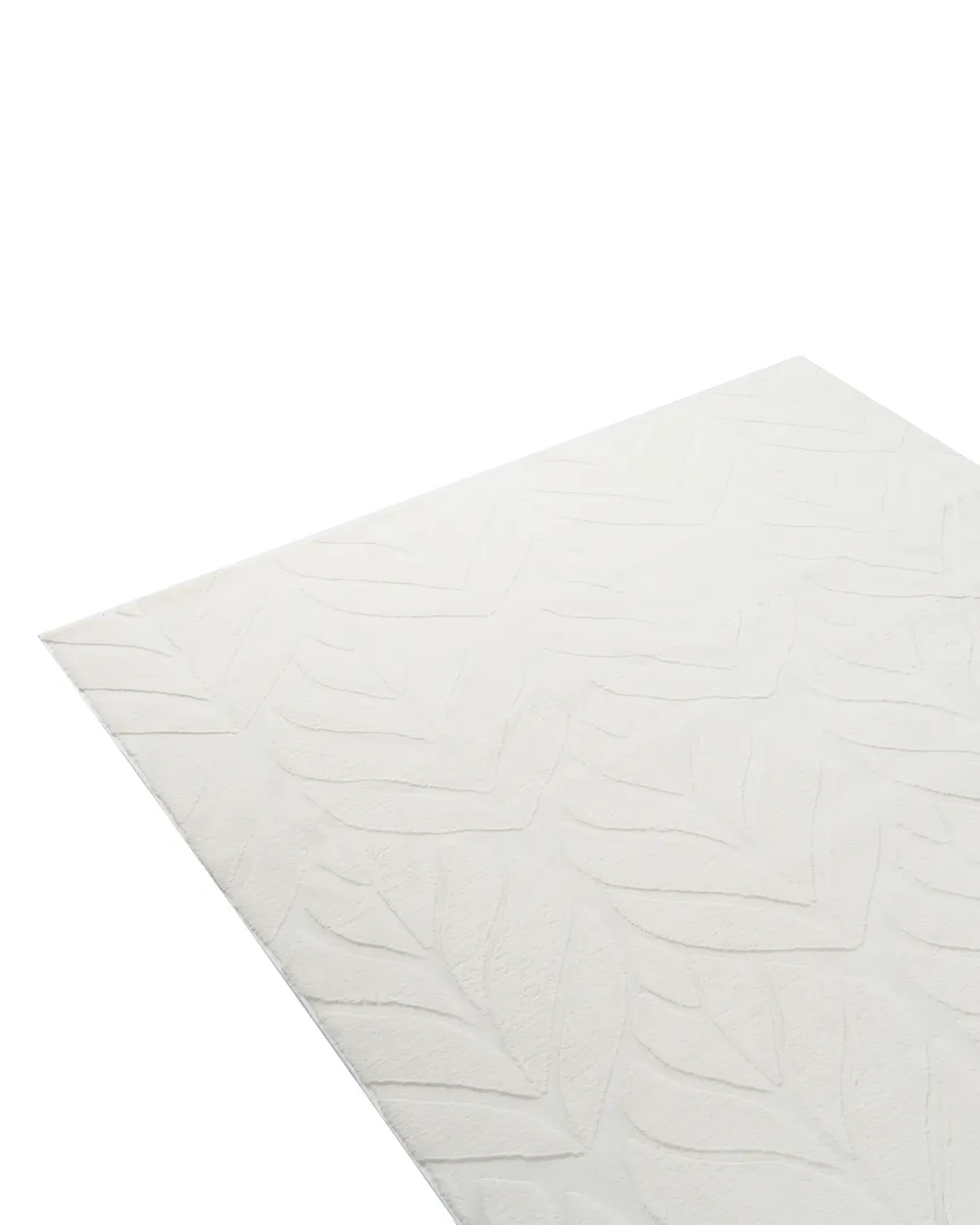 Faux Fur Rug MITCHELL Off-White 160 x 160 cm_1092344