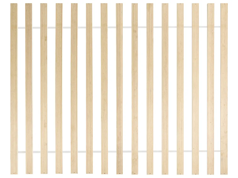 Säng med förvaringslådor utan huvudgavel BRUX Vit 140 x 200 cm_1023305