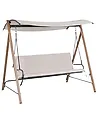 Puutarhakeinu BONAGIA Metalli Beige
