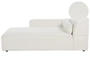 Right-Hand Chaise Longue HELLNAR Boucle Off-White_911248
