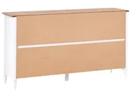 2 Door Sideboard SHILLINGTON Pine Wood White_966299