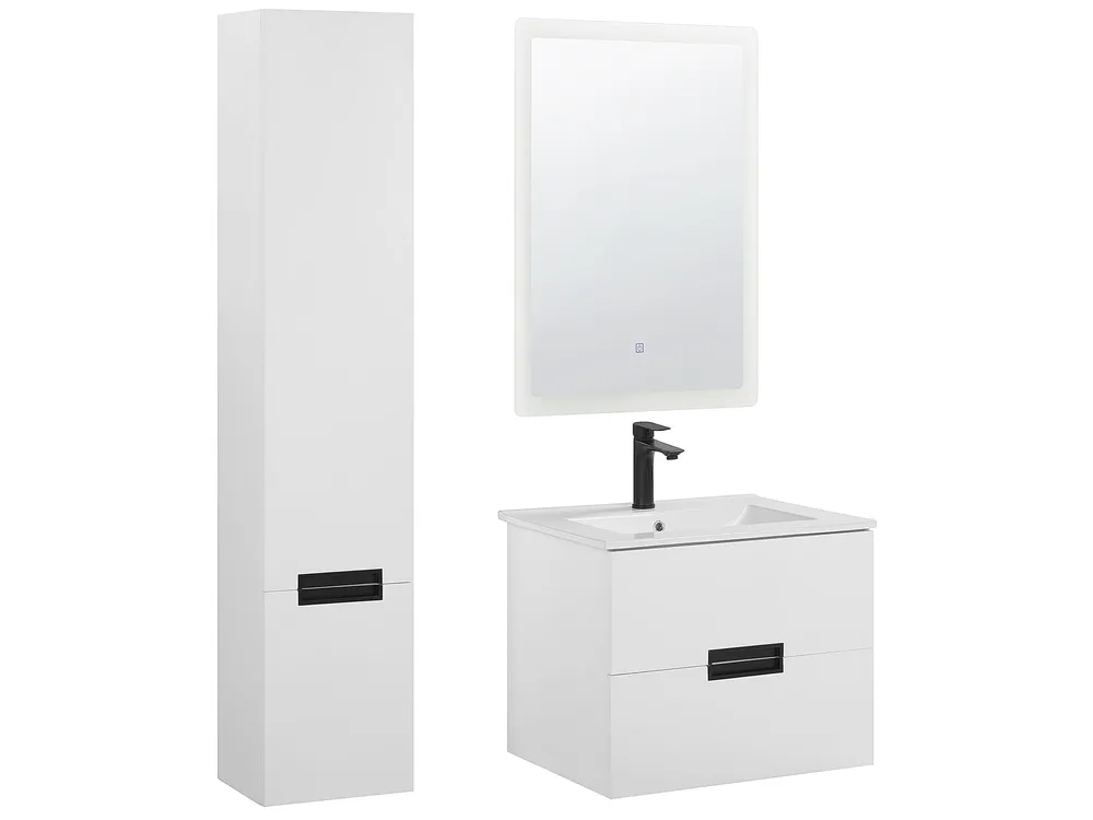 Bathroom Vanity Set TUDELA White