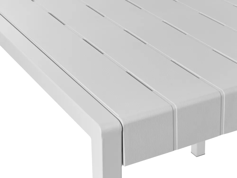 Trädgårdsmatbord BARTICA 81 cm 84 cm Grå_993042