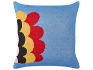 Koristetyynysetti 2 kpl PASHOT Puuvilla 45 x 45 cm Sininen_905421