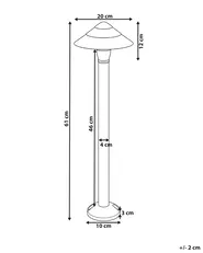 Outdoor LED Bollard Lamp GAIA Black_1104107