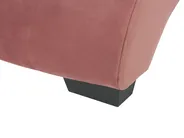 Schäslong SIMORRE med inbyggd Bluetooth-högtalare Sammet Pastellrosa_823107