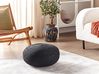 Pouffe TIFELT Jute Black