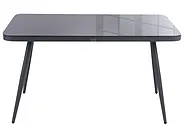 Puutarhapöytä LIPARI 140 cm 80 cm Lasi Harmaa_1149342