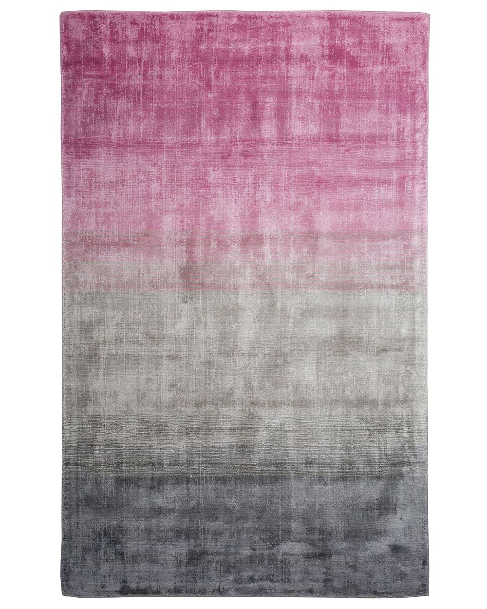 Teppe ERCIS Rosa 140 x 200 cm Viskose
