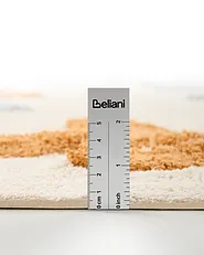Barneteppe JAJPUR  Lys beige 140 x 200 cm Bomull_1155052