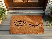 Dørmatte TAPULAO Naturlig 40 x 60 cm Kokosfiber_1188342