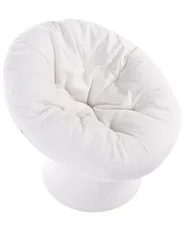Swivel Armchair RINGSTED Boucle Off-White_1063431