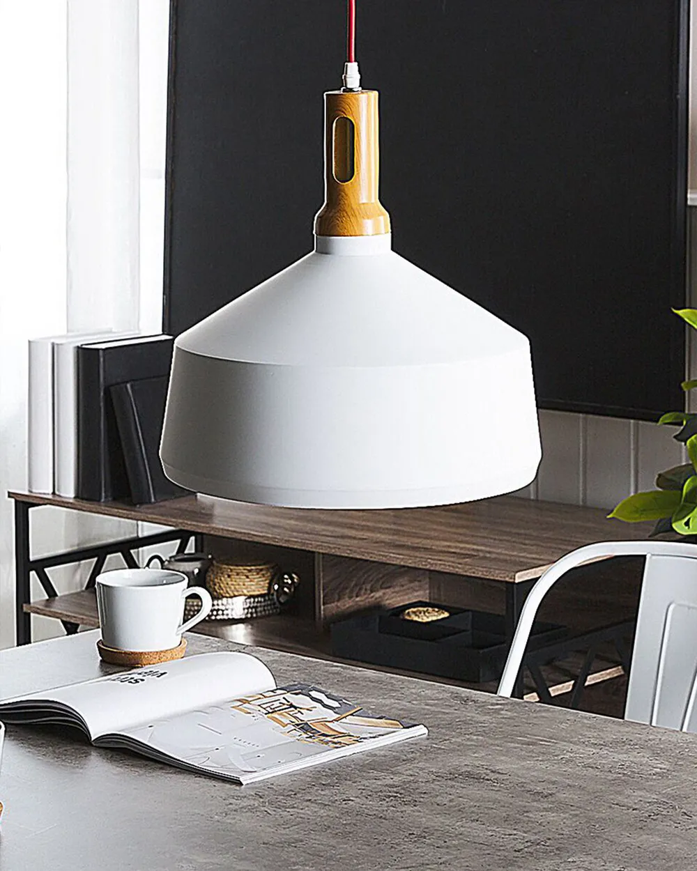 Pendant Lamp SEPIK Metal White_776628