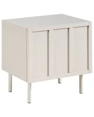 Bedside Table CLUNES Light Beige_1038919