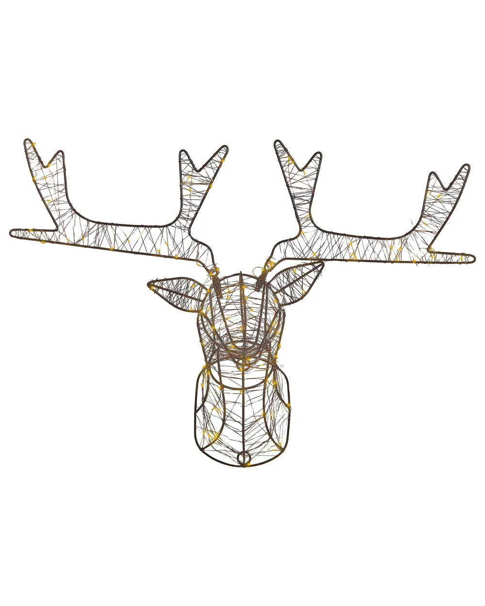 Outdoor Hanging Decoration LED NELLIM 47 cm Reindeer Black