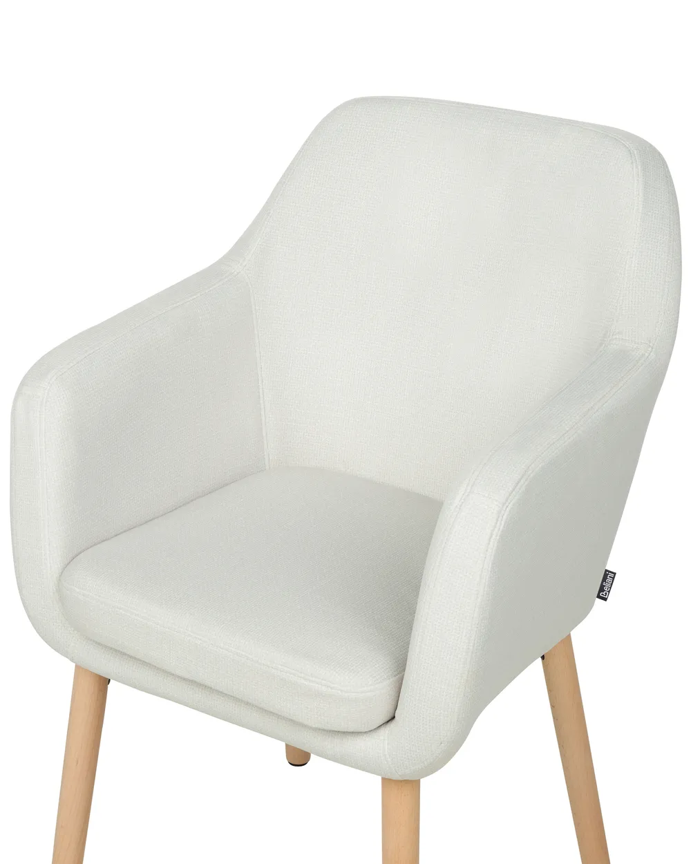 Matstol YORKVILLE II Sammet Off-White_899179