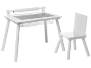 Barnbord och stolsset MOONTA Vit_1048602
