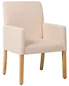 Ruokatuoli ROCKEFELLER Kangas Beige