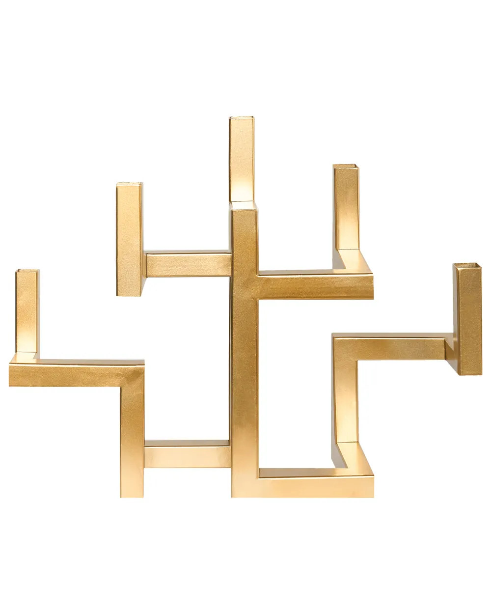 Candle Holder RAPOSO 30 cm Metal Gold_968387