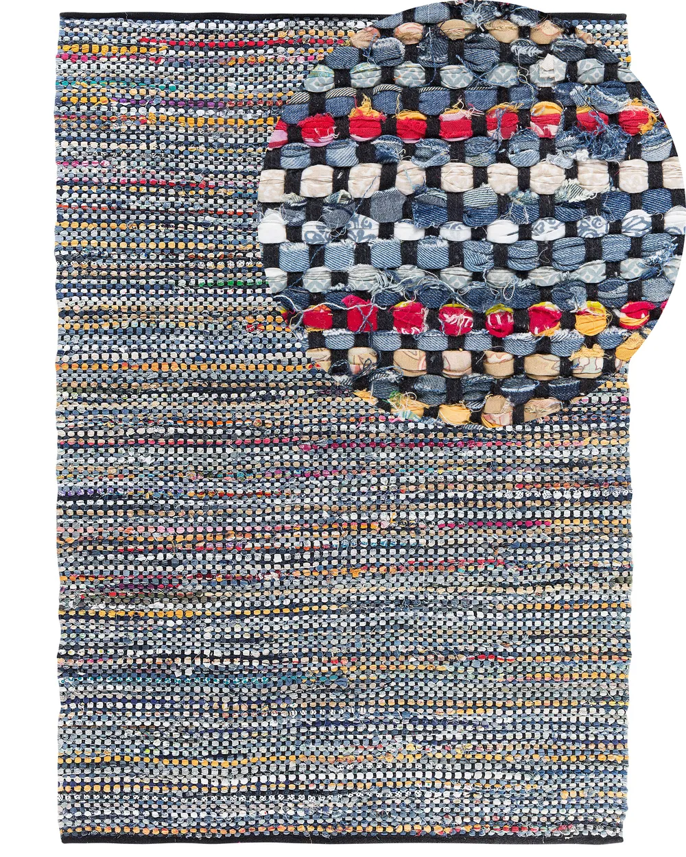 Matta ALANYA Flerfärgad 160 x 230 cm Bomull