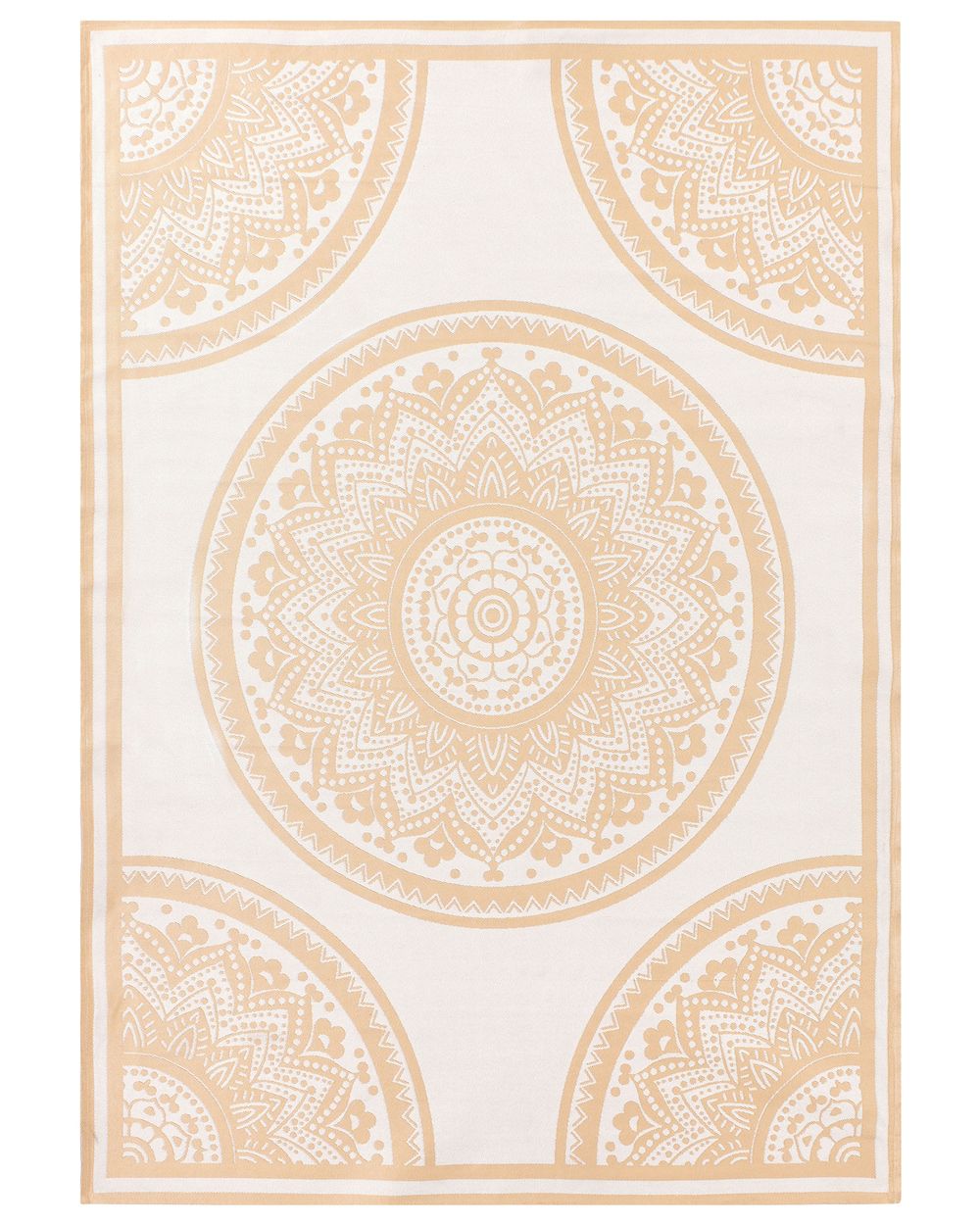 Utomhusmatta HUBLI Beige 160 x 230 cm
