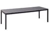 Extending Garden Dining Table TOFANE 198/248 cm 90 cm Grey