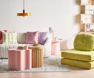 Sivupöytä TORRENS Metalli Pastellipinkki_1075153