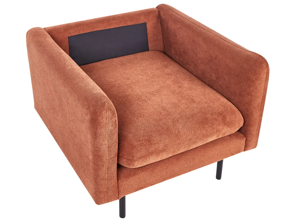 Living Room Set 4 Seater VINTERBRO Chenille Golden Brown_907085
