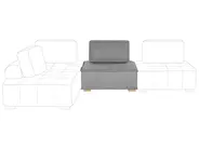1-Seat Section TIBRO Fabric Grey_810928