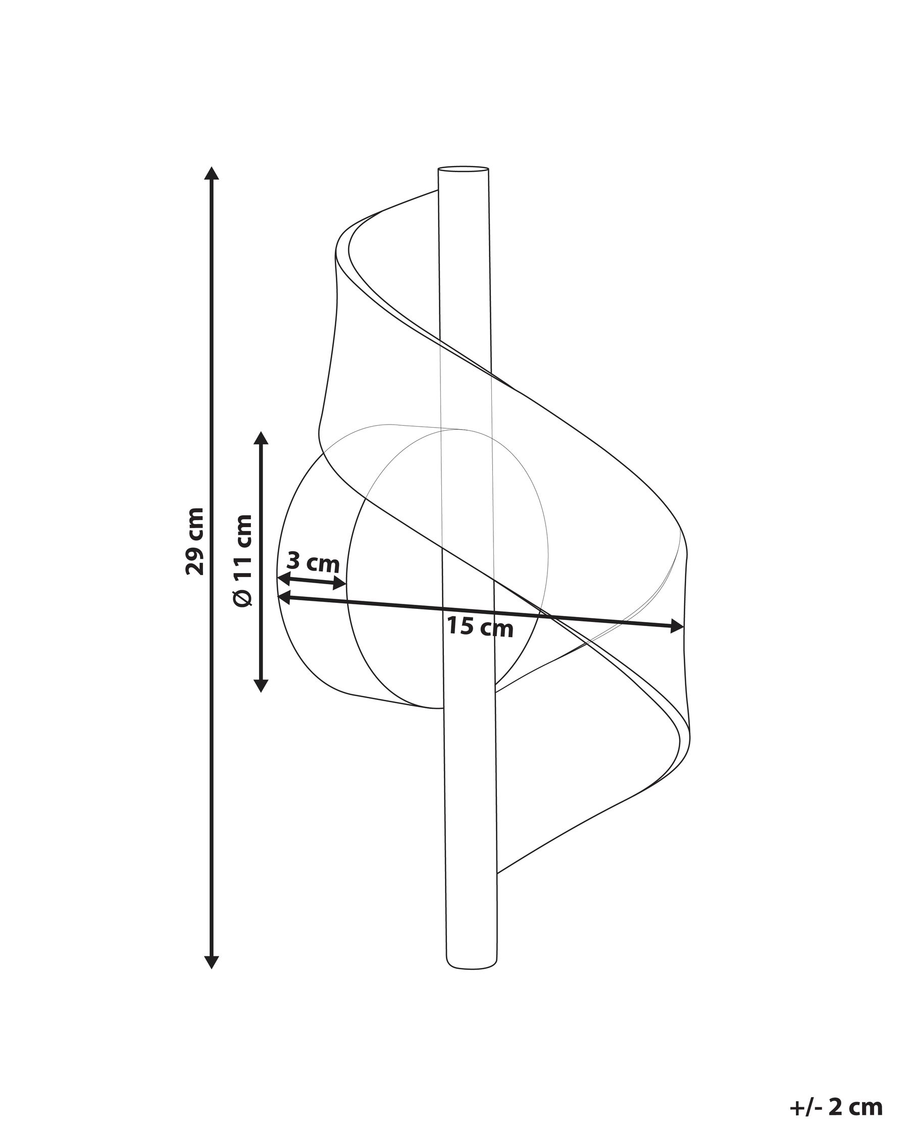 LED Wall Lamp SARELA Metal Gold_1010565