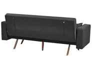 Bäddsoffa 3-sits HJULBY Svart_1030223