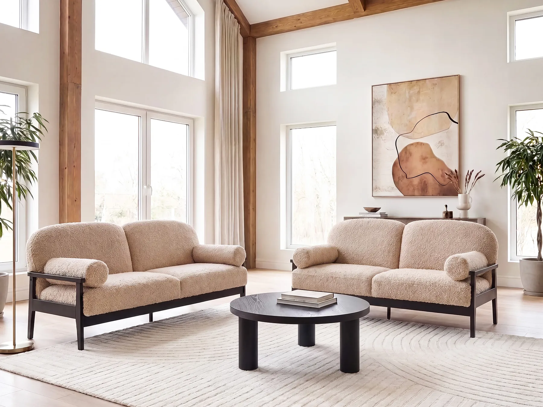 Sohvaryhmä PILARNE Buklee Beige_1159402