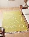 Ulkomatto YAVU Keltainen 140 x 200 cm