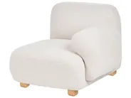 Modular Sofa 3 Seater AMLI with Ottoman Boucle Off-White_1070125