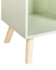 3 Tier Bookcase LILOET 102 cm Light Green_950040