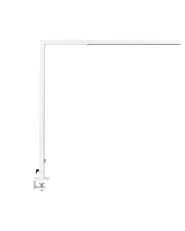 LED Clamp-On Desk Lamp VOLANS with Dimmer Metal White_849449