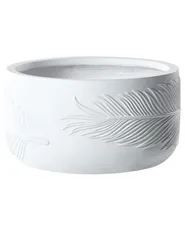 Plant Pot FTERO 43 cm Off-White_872049