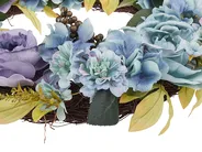 Decorative Wreath GALDAR 50 cm Blue_798219
