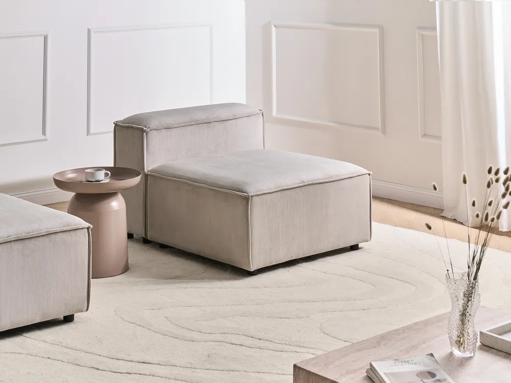 1-Seat Section ARDAL Corduroy Taupe