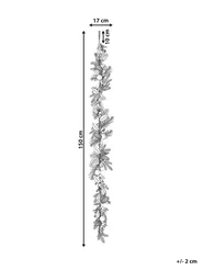 Jouluköynnös LLEIDA 150 cm Hopea_832547