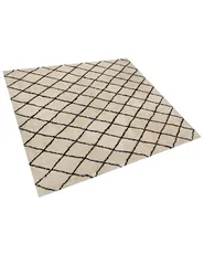 Rug MIDYAT Beige 200 x 200 cm_806584