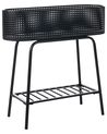 Plant Stand LINNAEA 60 cm Metal Black