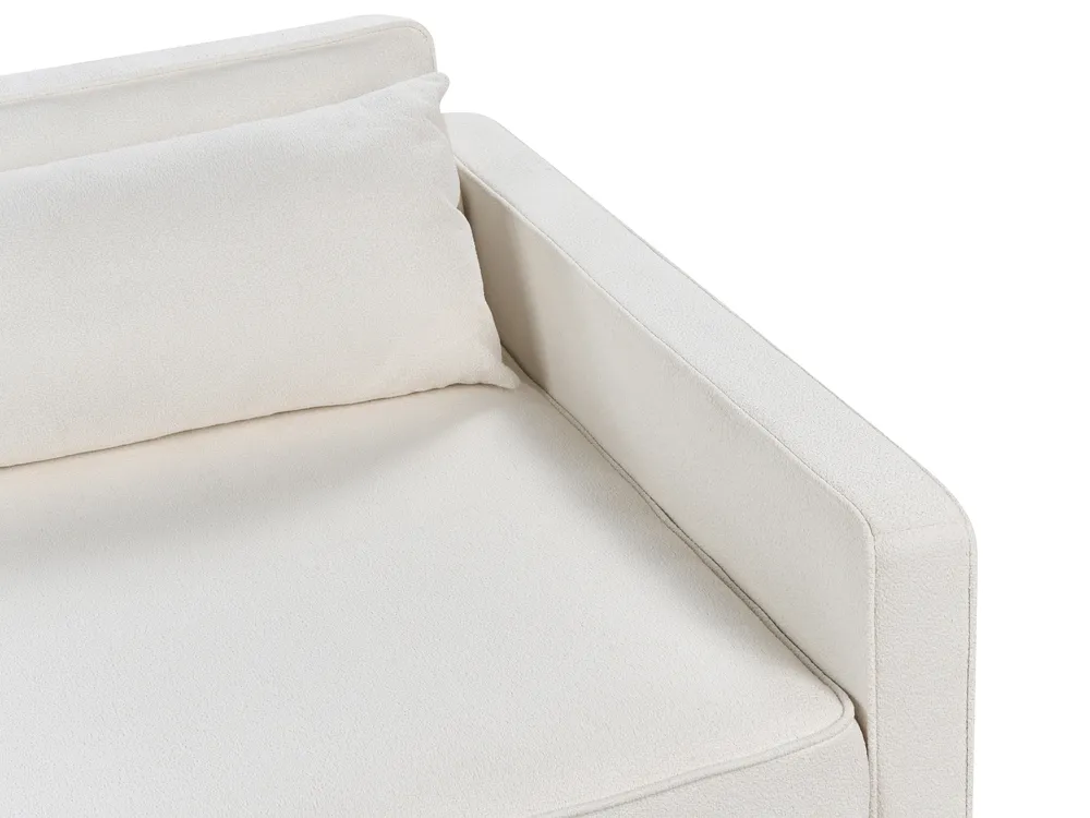 Sofa 3 Seater VINSTRA Boucle Off-White_916105