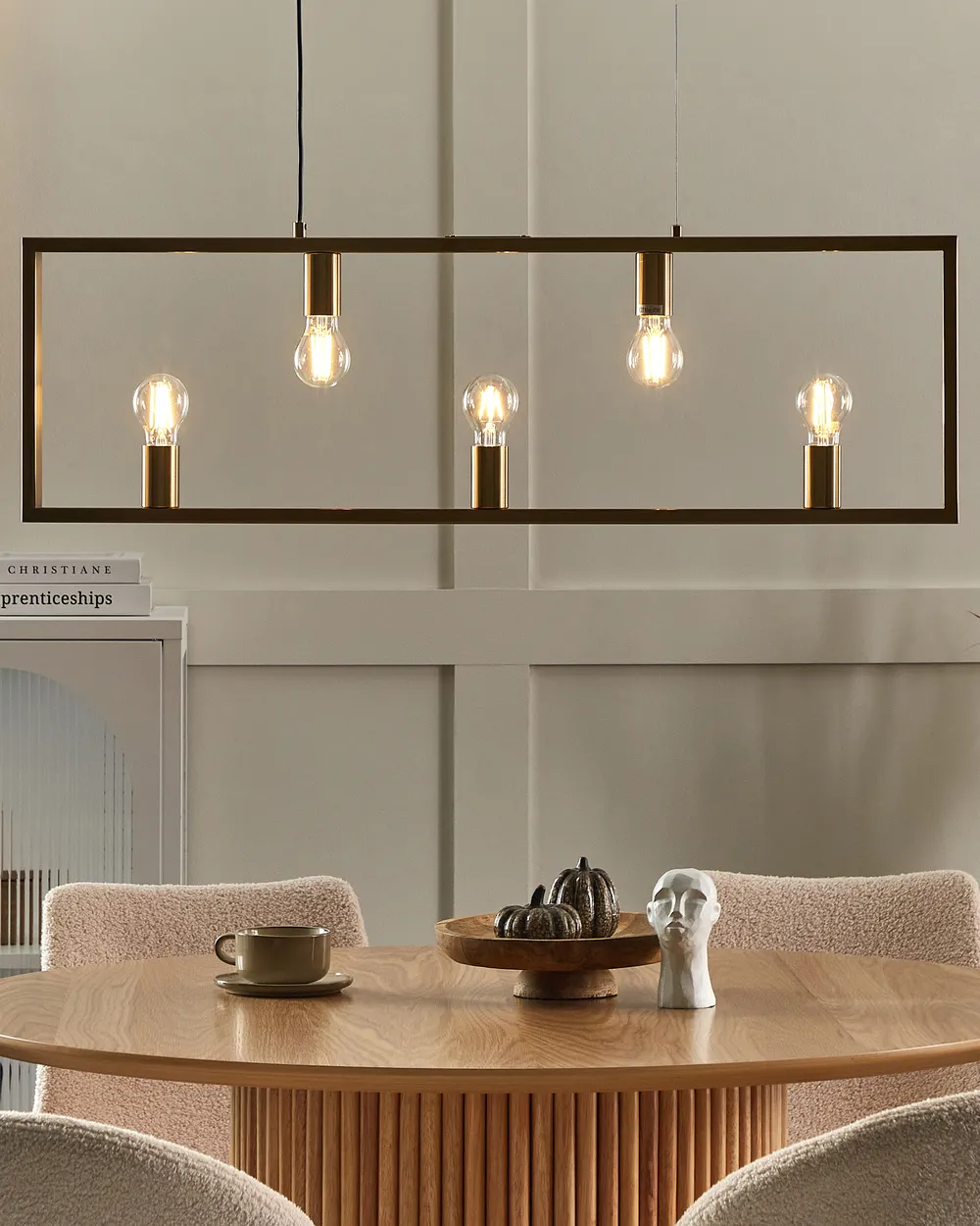 Pendant Lamp BAYAS Metal Brass