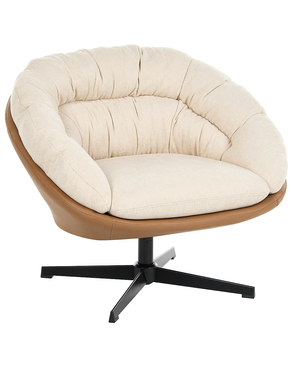 Svingbar lenestol TRANUM  Beige