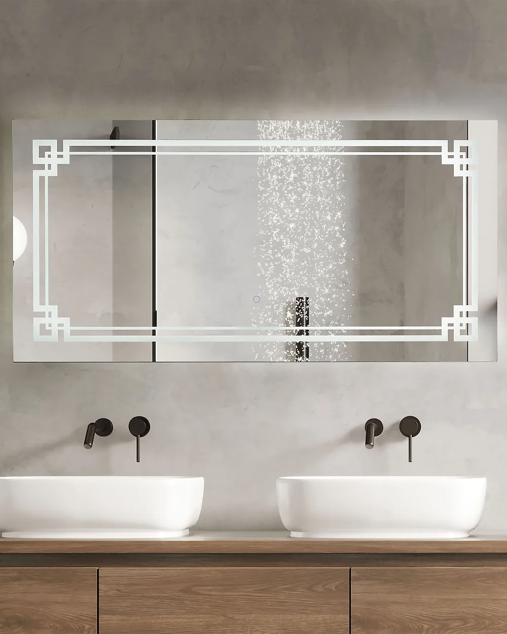 Kylpyhuoneen LED-peili AVRANCHES 120 cm 60 cm Hopea_1179938